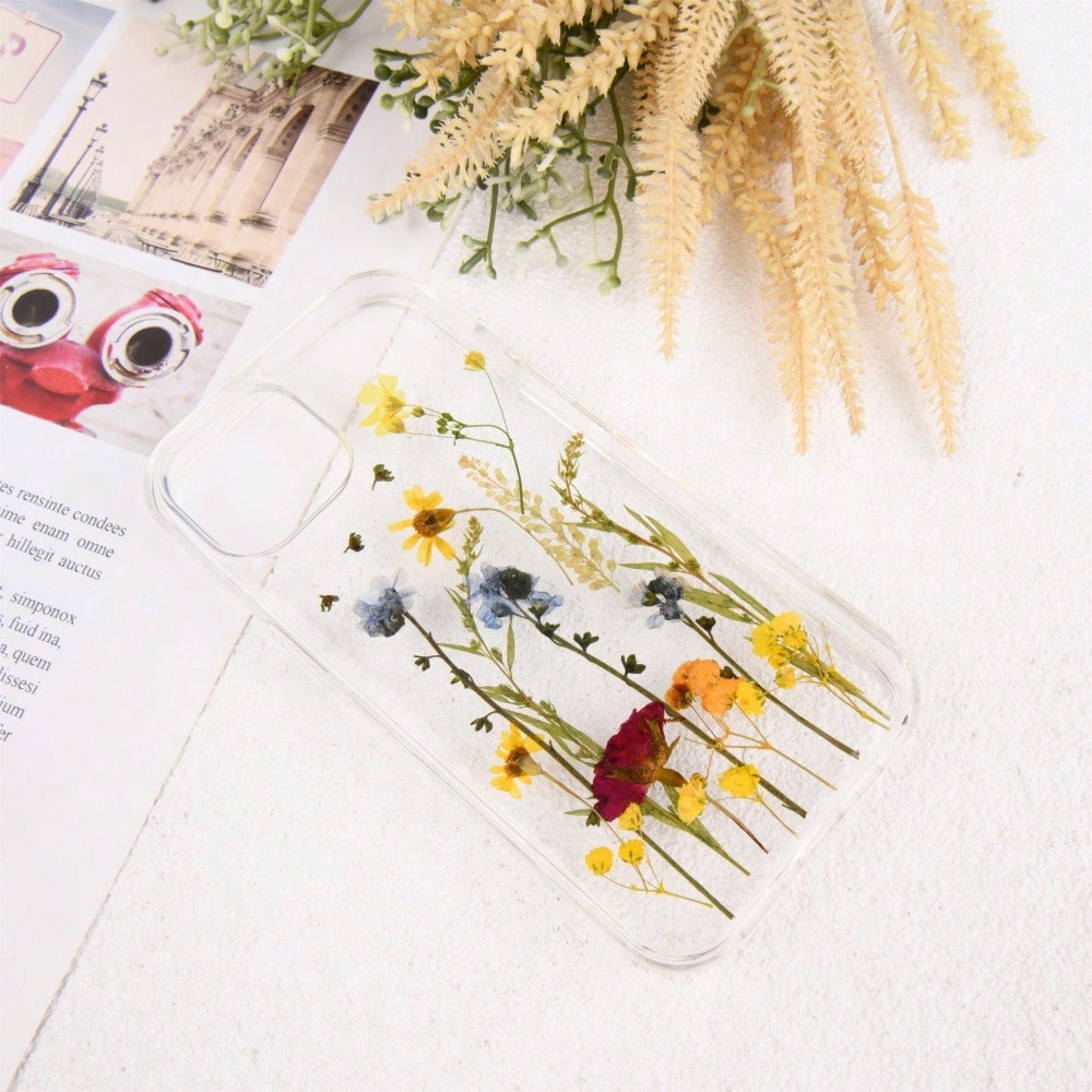 Floral Phone Case Resin TPU Material Phone Case, Suitable For IPhone 14, 15