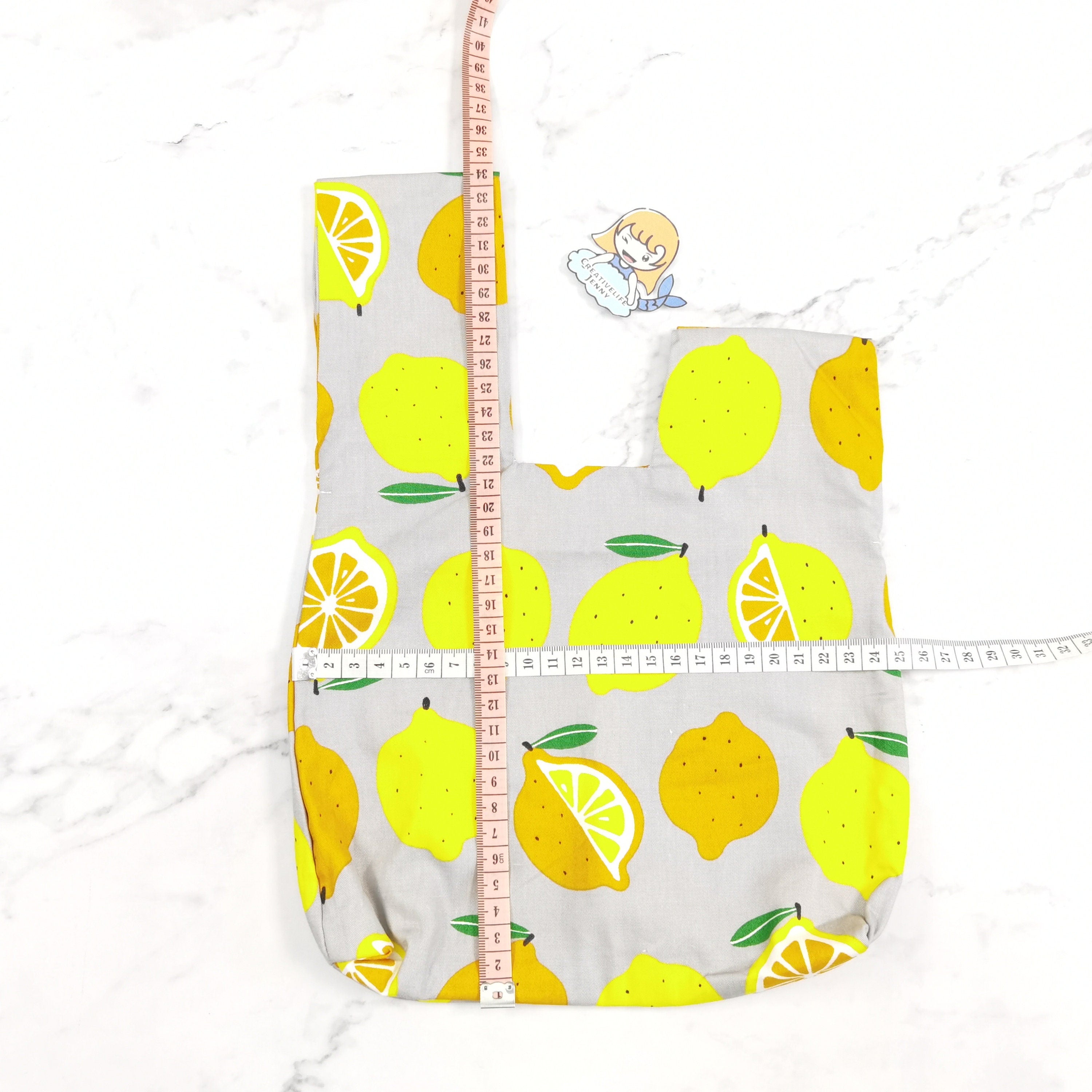 Summer Fruit Knot Bag,Wrist Bag with 2 Pockets,Casual Daily Pouch