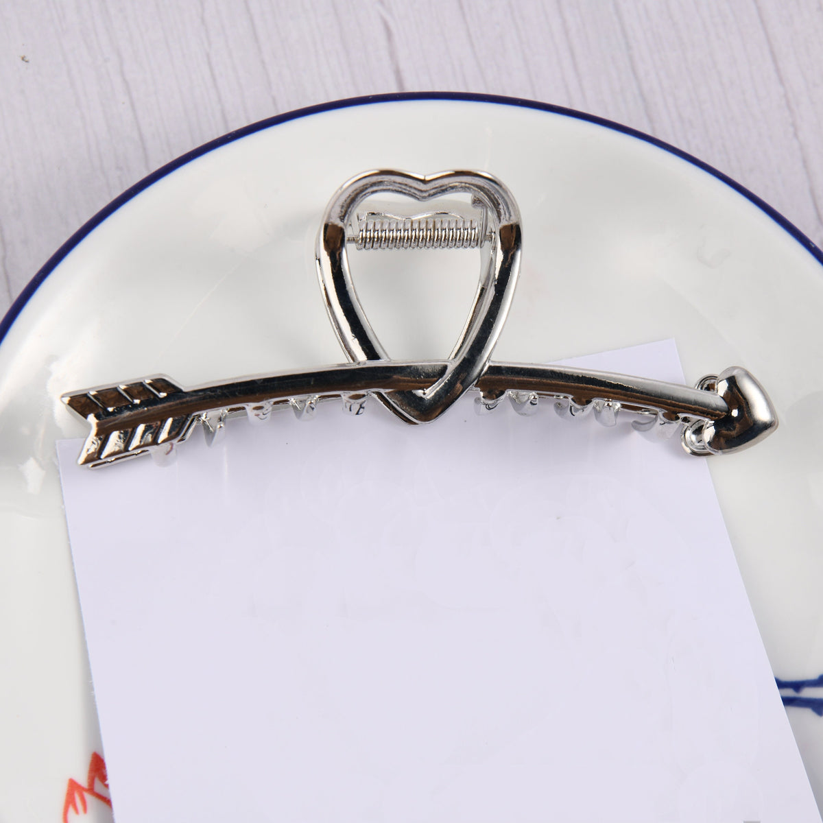 Solid Color Crisscross Hair Clip