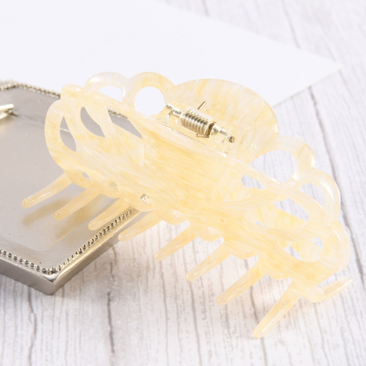 Small Acetate Hair Clip For Women