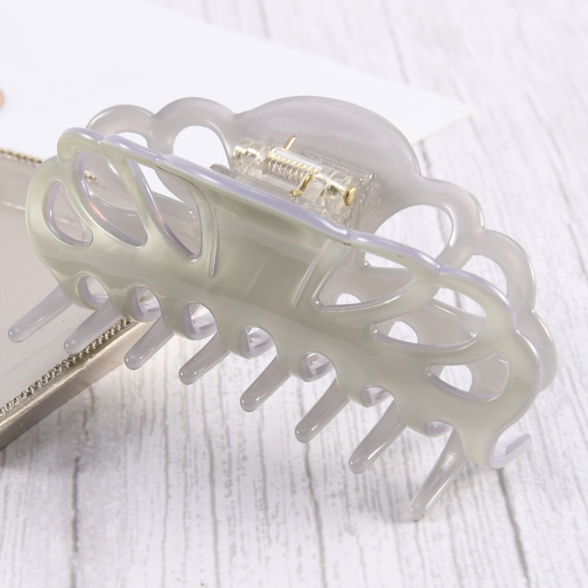 Small Acetate Hair Clip For Women
