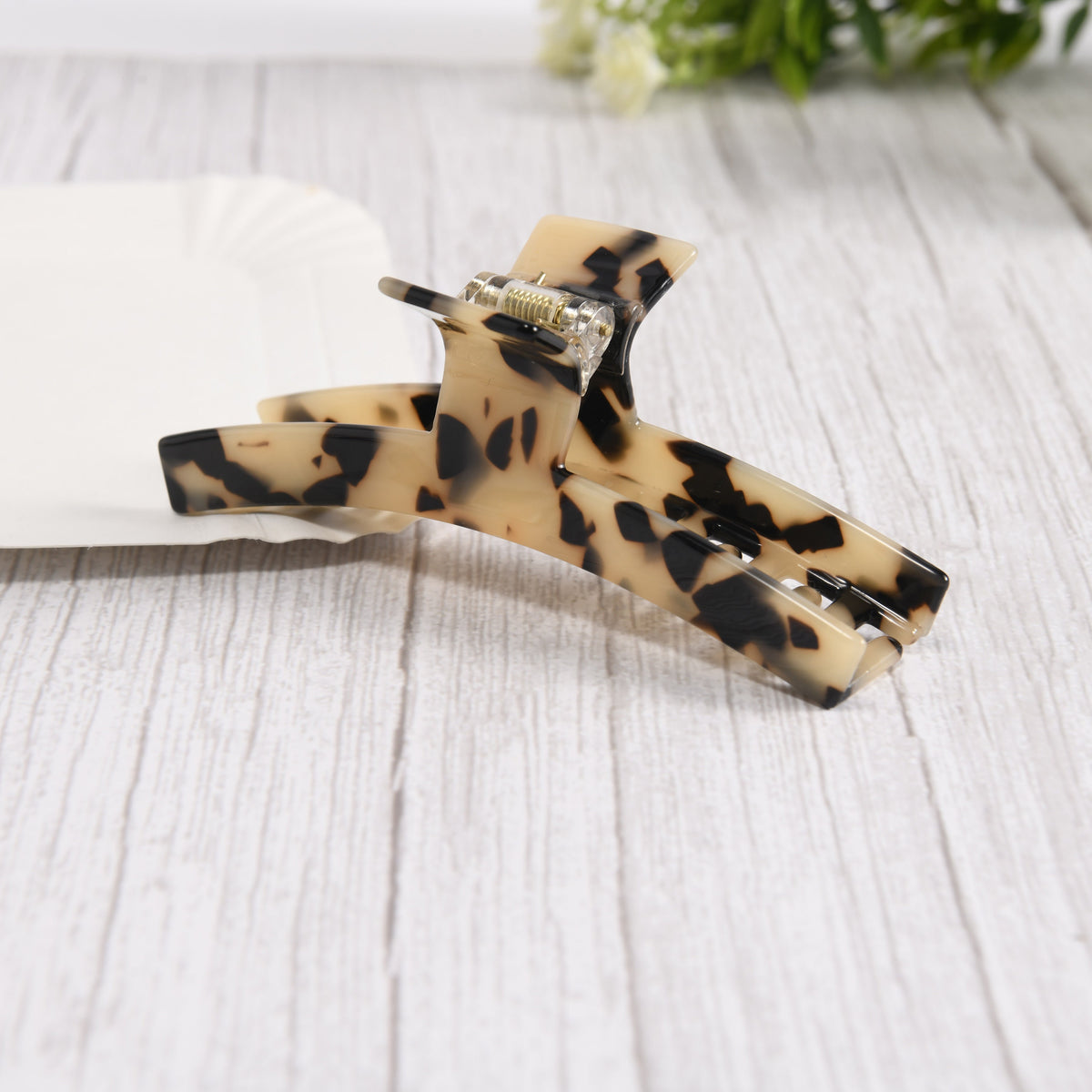 Mixed Color Square Claw Clip