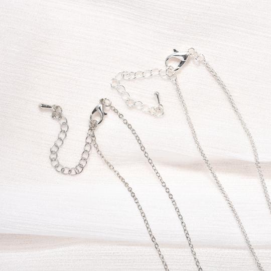 Shell Moon Necklace, Crescent Moon Necklace,Autumn Silver Moon Pendant