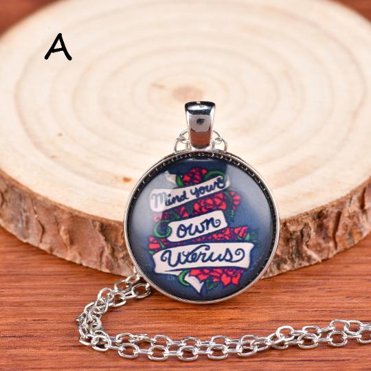Unique Round Necklace for Girls