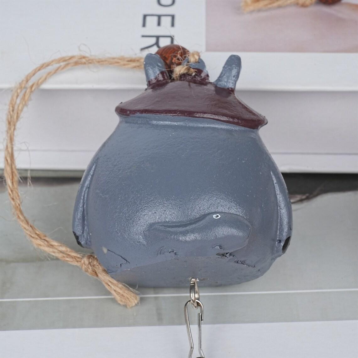 My Neighbor Totoro Resin Wind Chime Pendant, Cute Wind Chimes Hanging Decoration