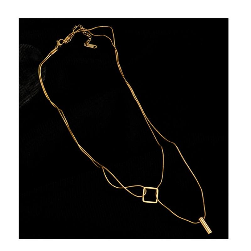 Gold Necklace, Gift For Her,Couple Necklace, Birthday Day Gift,Valentine's Day Gifts