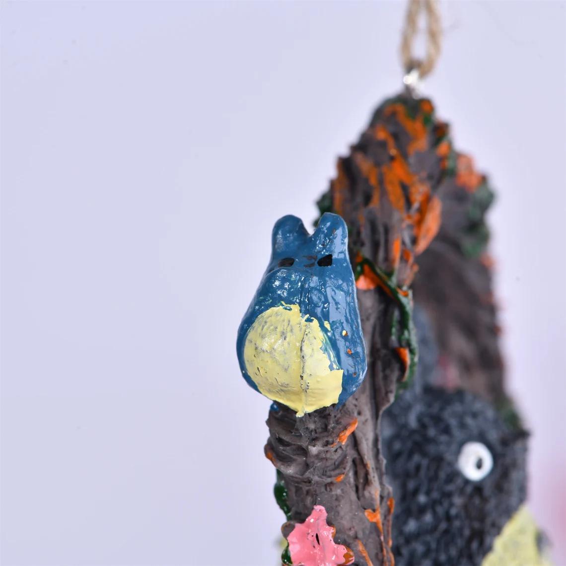 My Neighbor Totoro Resin Wind Chime Pendant,Cute Wind Chimes Hanging Decor