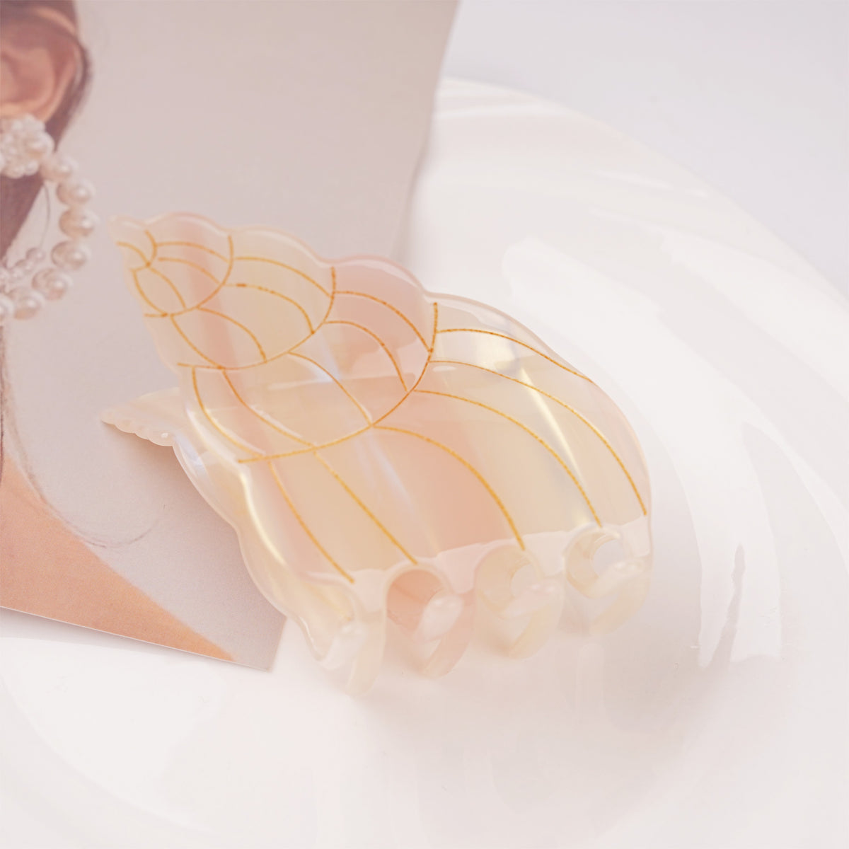 Ocean Animal Inspired Acetate Hair Claw