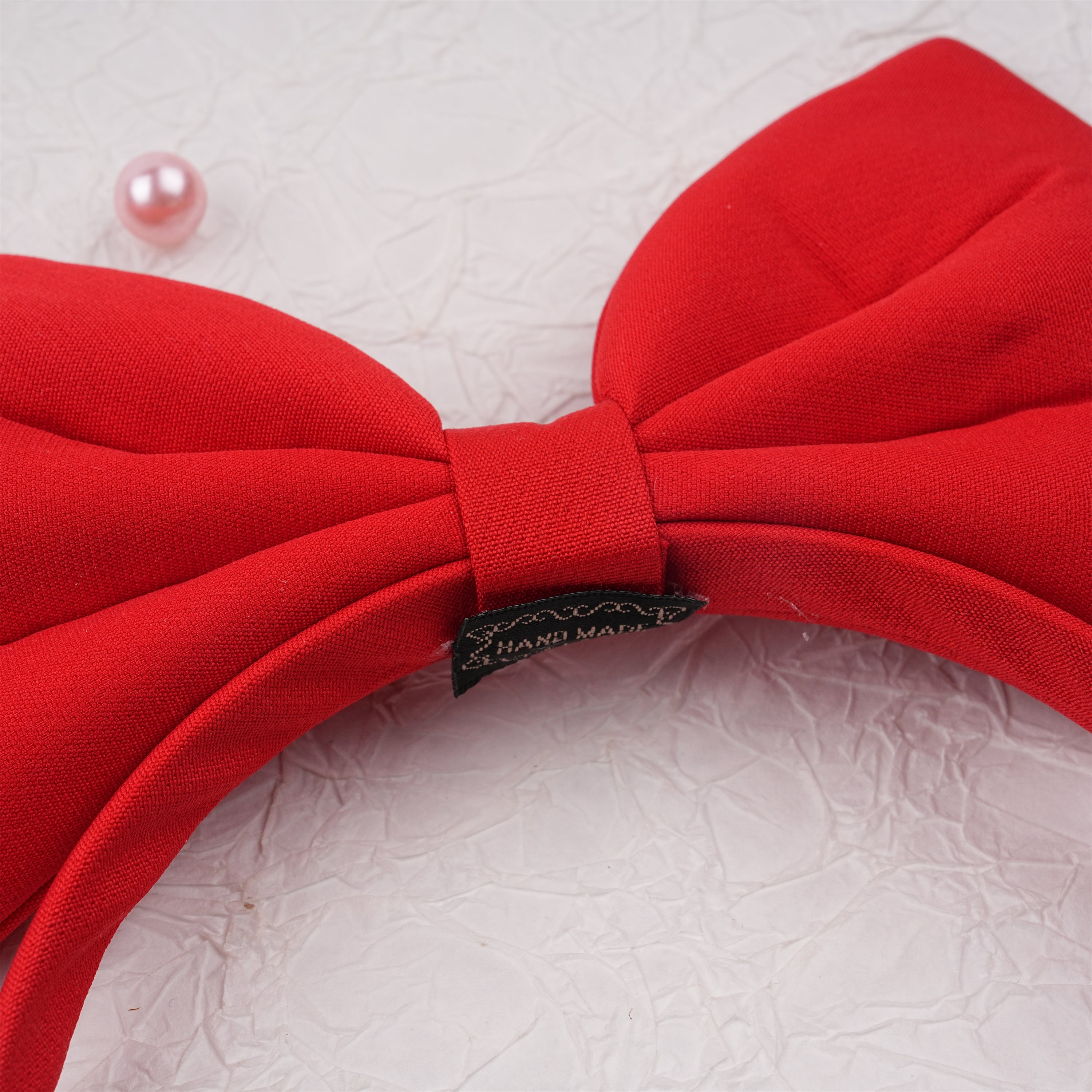 Cute Red Bow Headband,Classic Accessories,Halloween Cosplay for Kids