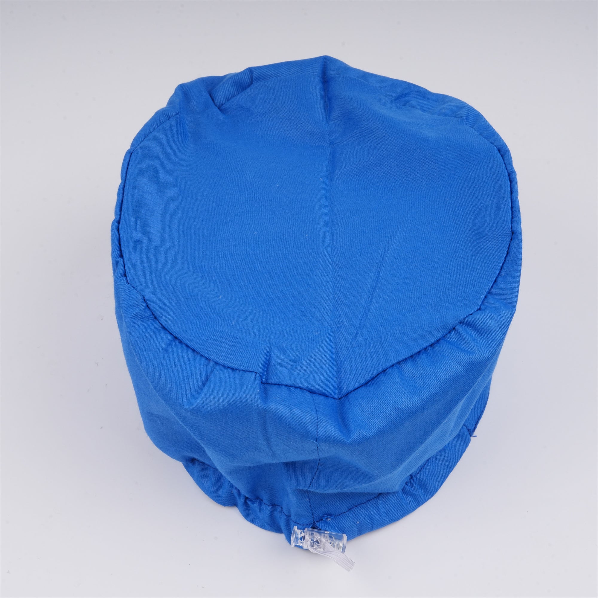 Blue Solid Cotton Surgical Scrub Cap - EURO STYLE