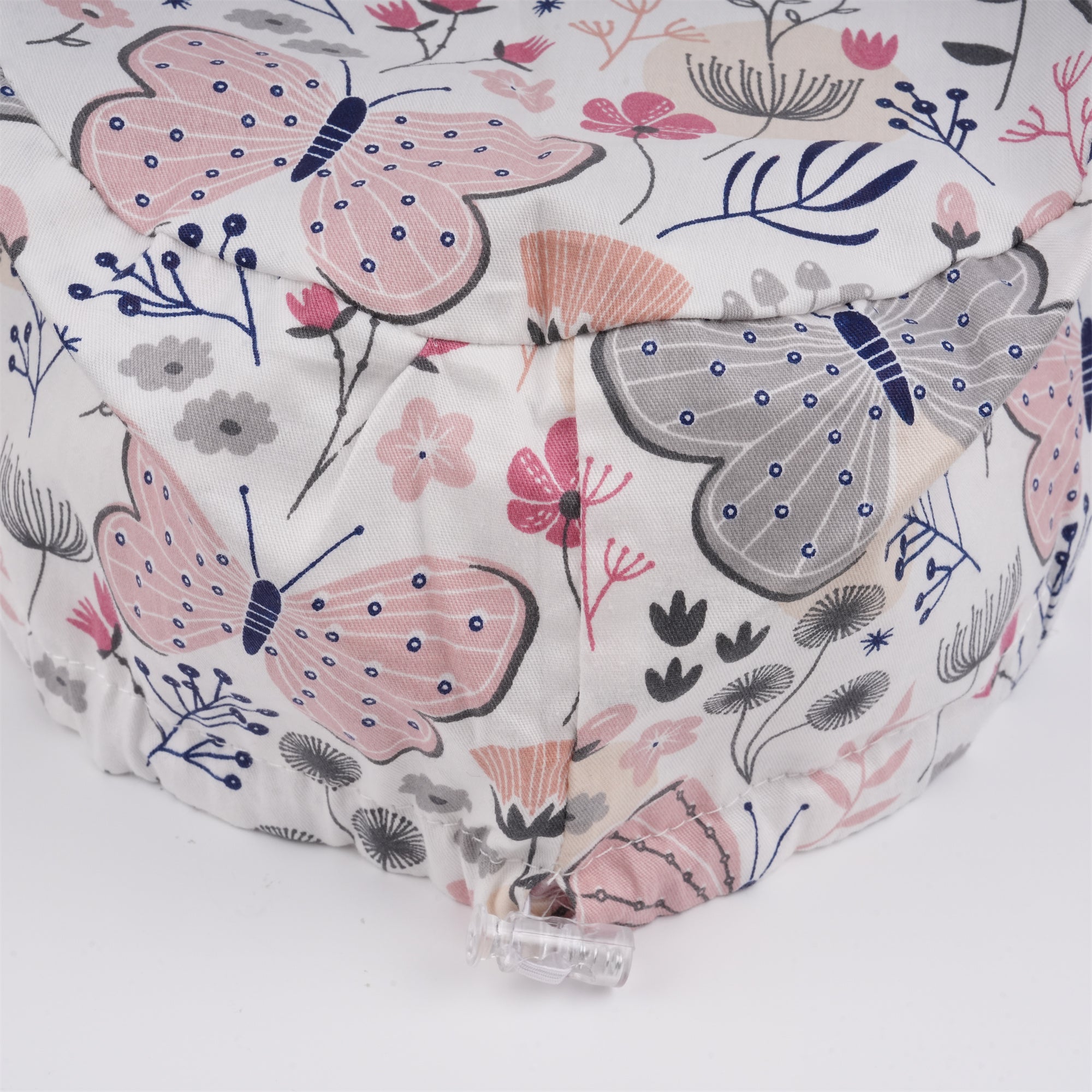 PInk Butterfly Euro Surgical Scub Cap