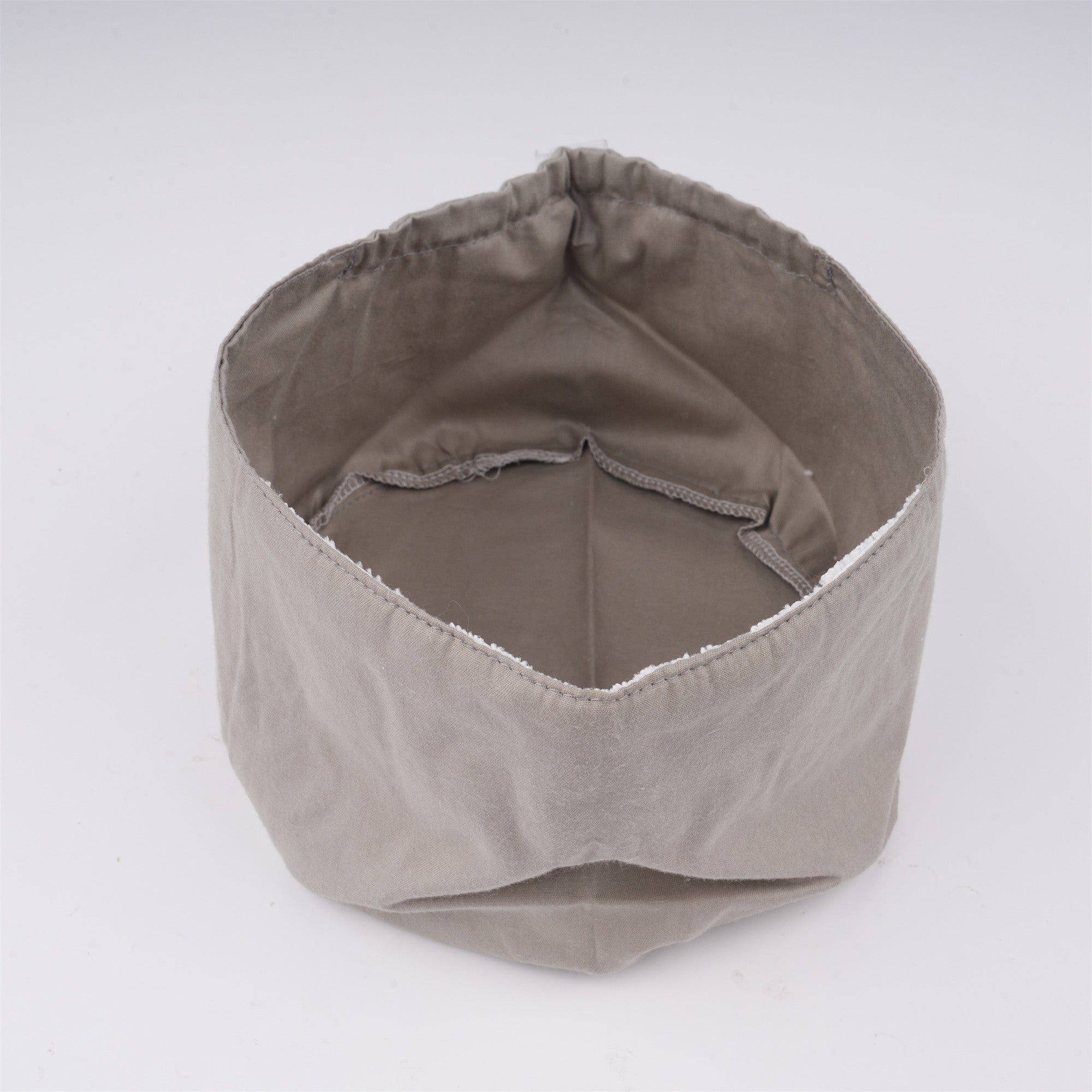 Grey Solid Cotton Surgical Scrub Cap - EURO STYLE