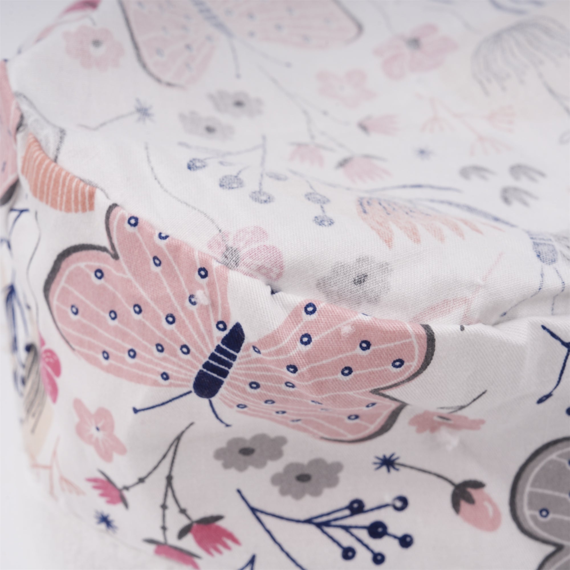 Butterfly Print Cotton Scrub Cap,Handmade Cotton OR Hat Tieback Style