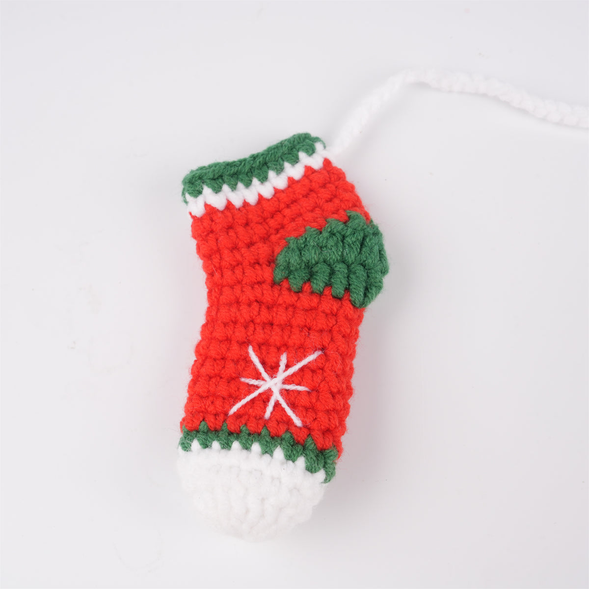 Crochet Christmas Ornaments,Red Mini Car Hanging