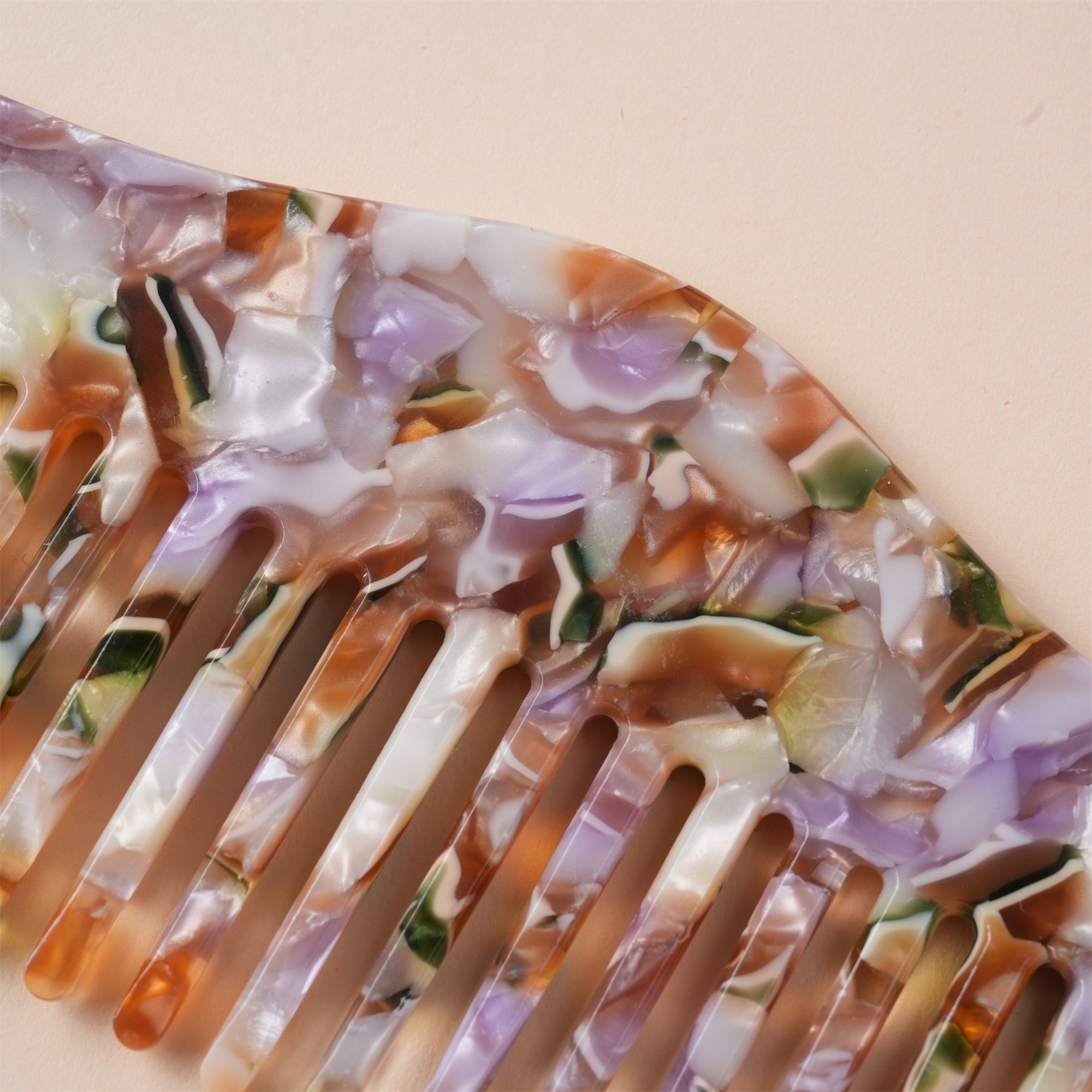 Acetate Hair Comb for Adults & Kids, Marble Tortoise Bridal Bridesmaid Gift