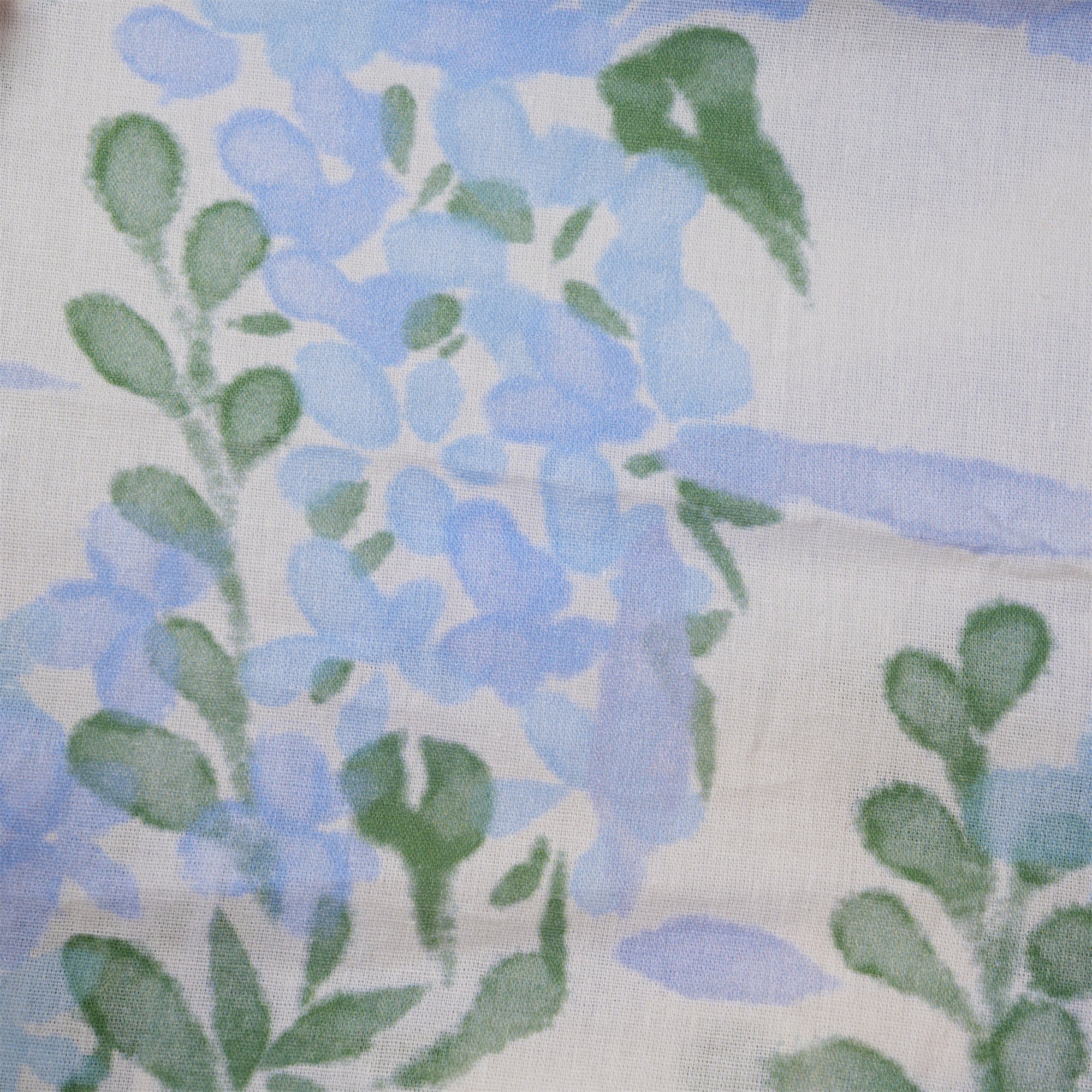 Blue Hyacinths Cotton Ponytail Scrub Cap