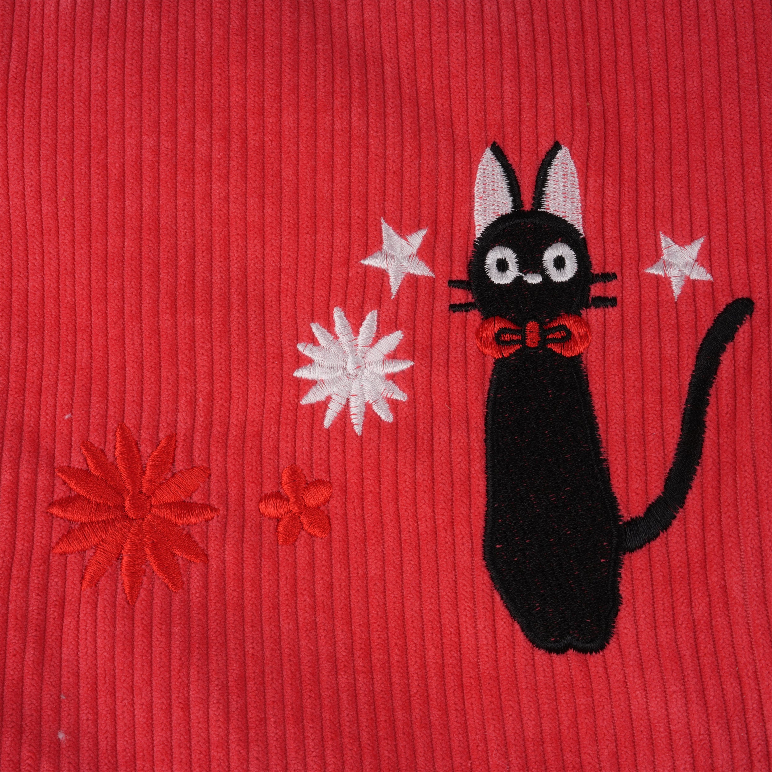 Totoro Corduroy Switch Bag with Zipper,Cute Design for Makeup & Personal Items