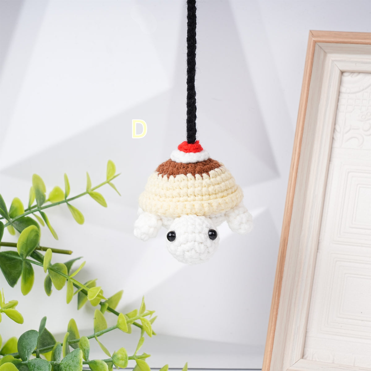 Crochet Turtle Car Accessories