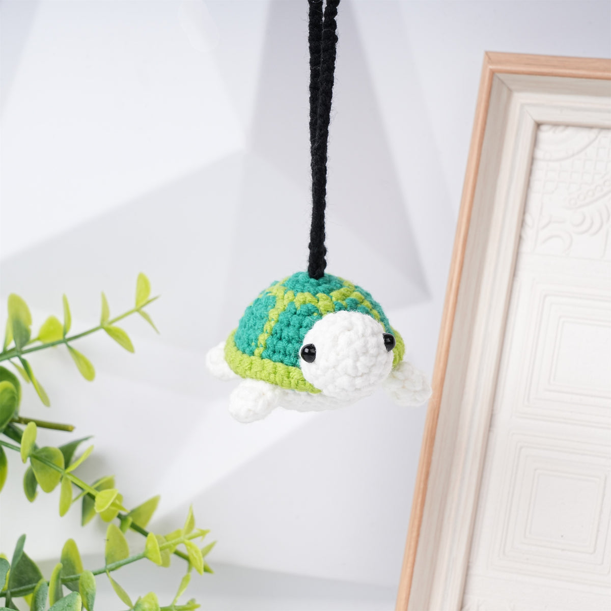 Crochet Turtle Car Accessories
