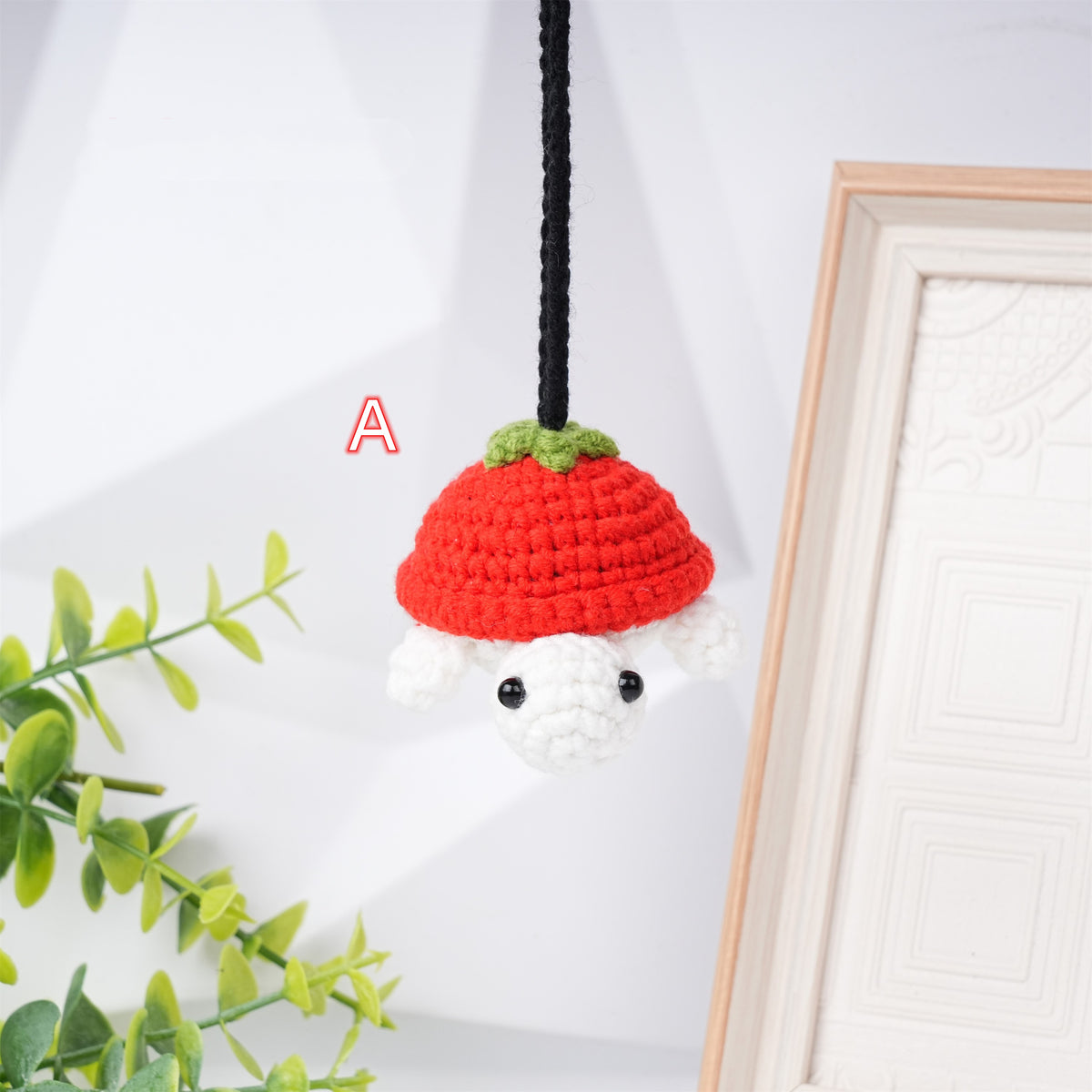 Crochet Turtle Car Accessories