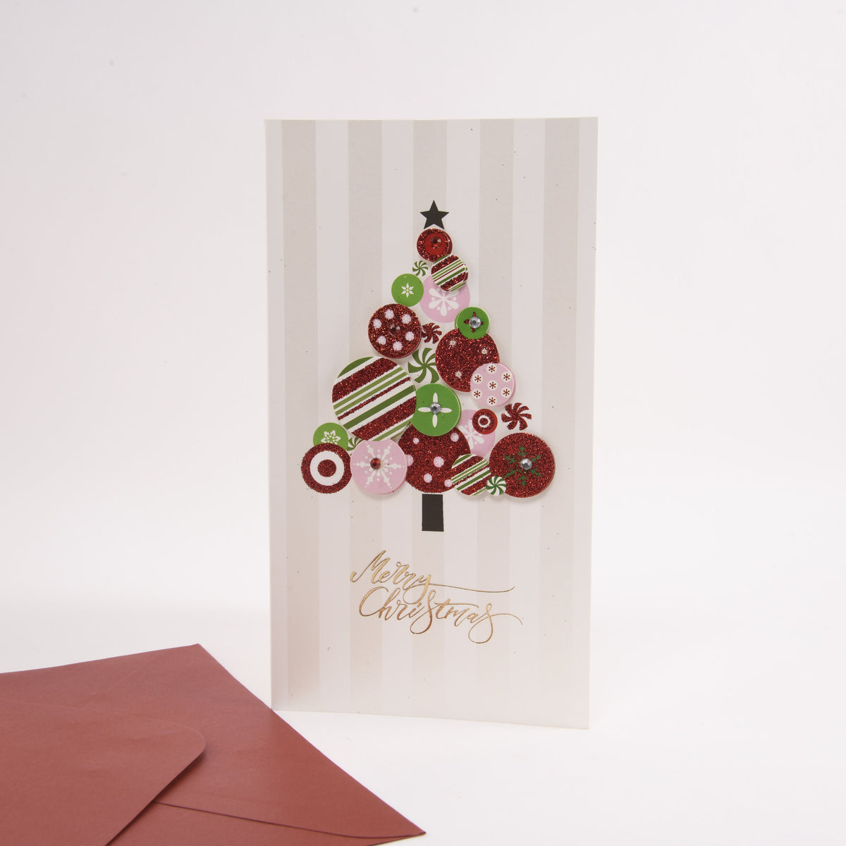 Mini Christmas Card Set - 4pcs