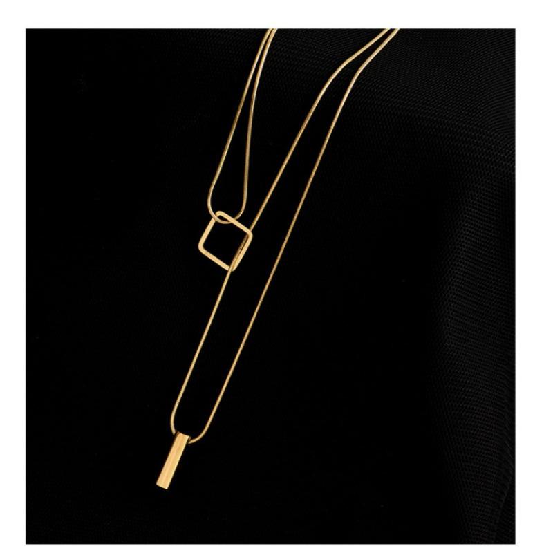 Gold Necklace, Gift For Her,Couple Necklace, Birthday Day Gift,Valentine's Day Gifts