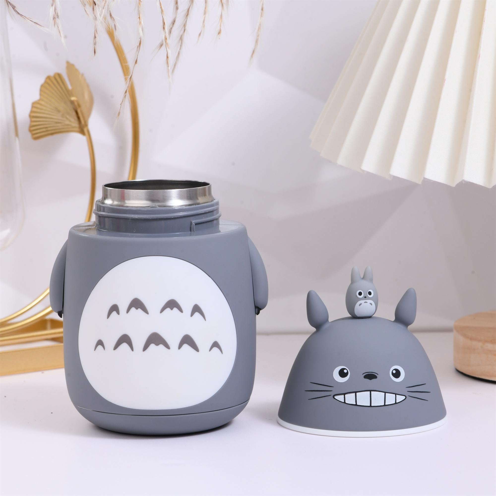 Cute Totoro Water Cup,Anime Vacuum Insulated Cup,Stainless Steel Cup,Water Bottle, Fun For Kids