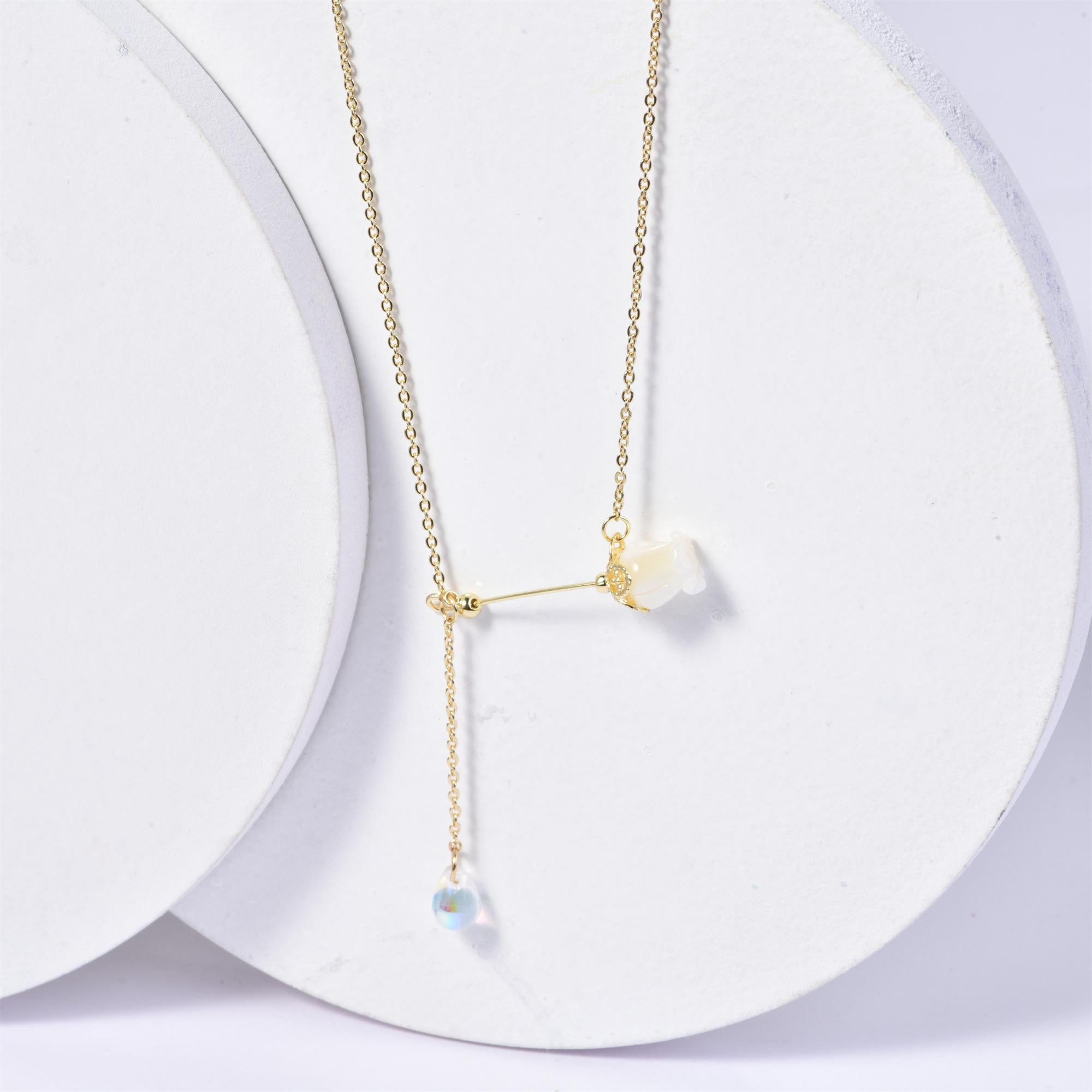 Butterfly Charm Necklace, Butterfly with Pearl Necklace, Minimalist Necklace, Birthday Gift, Bridesmaid Gift