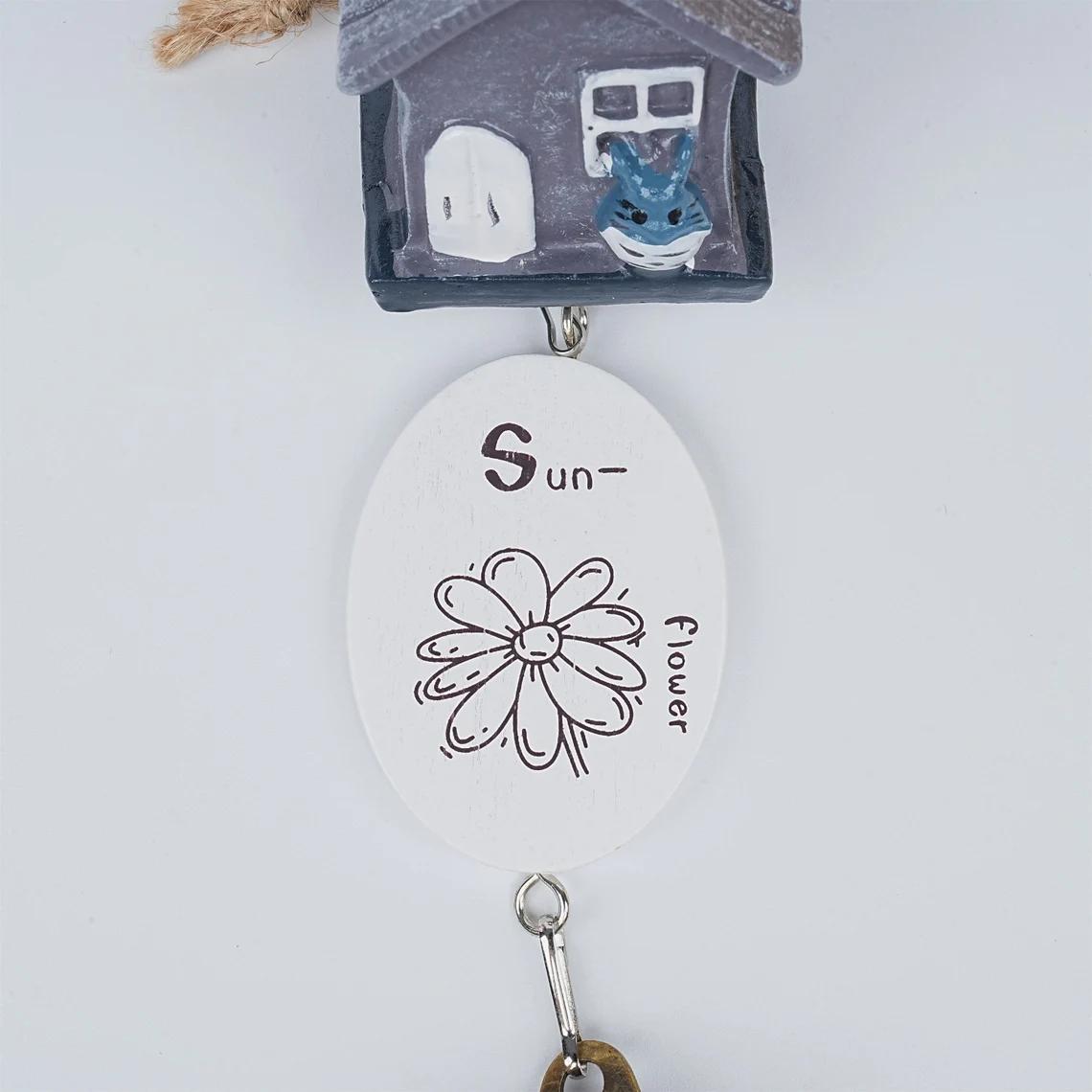 My Neighbor Totoro Resin Wind Chime Pendant,Metal Hangable