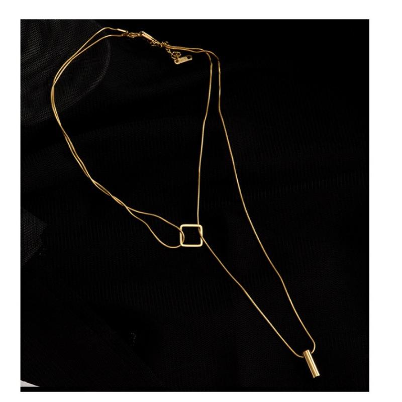 Gold Necklace, Gift For Her,Couple Necklace, Birthday Day Gift,Valentine's Day Gifts