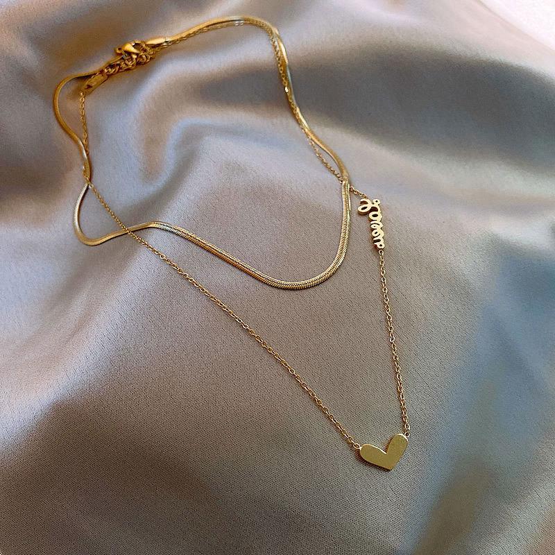 Heart/Love Necklace, Lovers Necklace,Gift For Her,Couple Necklace, Birthday Gift,Valentine's Day Gifts
