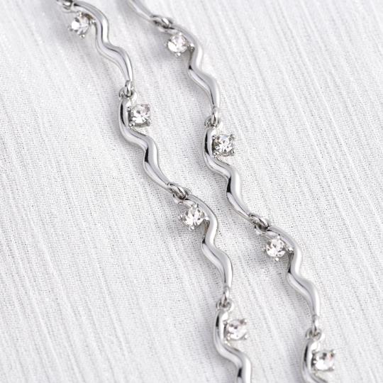 Shell Diamond Moon Star Necklace Earrings, Crescent Moon star Earrings