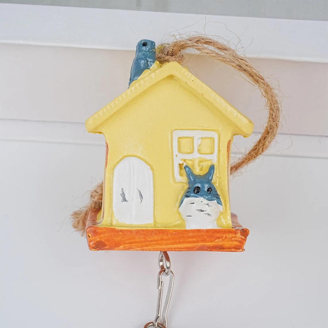 My Neighbor Totoro Resin Wind Chime Pendant,Metal Hangable