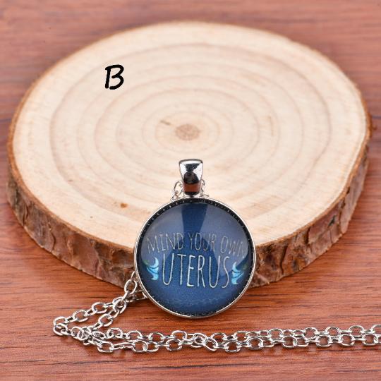 Unique Round Necklace for Girls