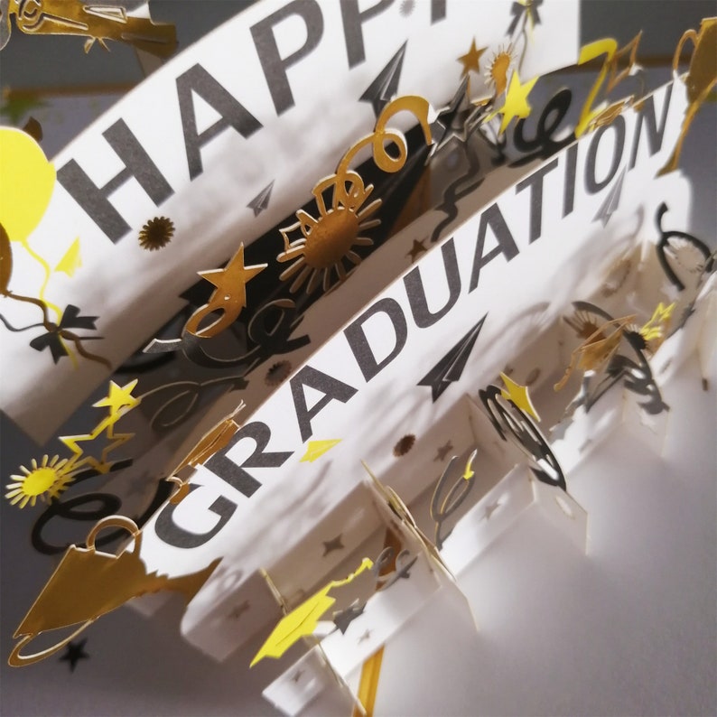 Happy Graduation Card,Unique Special Gift Card for Graduate,Birthday Gifts