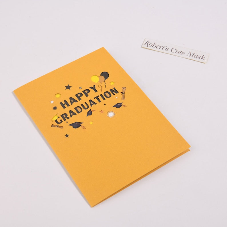 Happy Graduation Card,Unique Special Gift Card for Graduate,Birthday Gifts