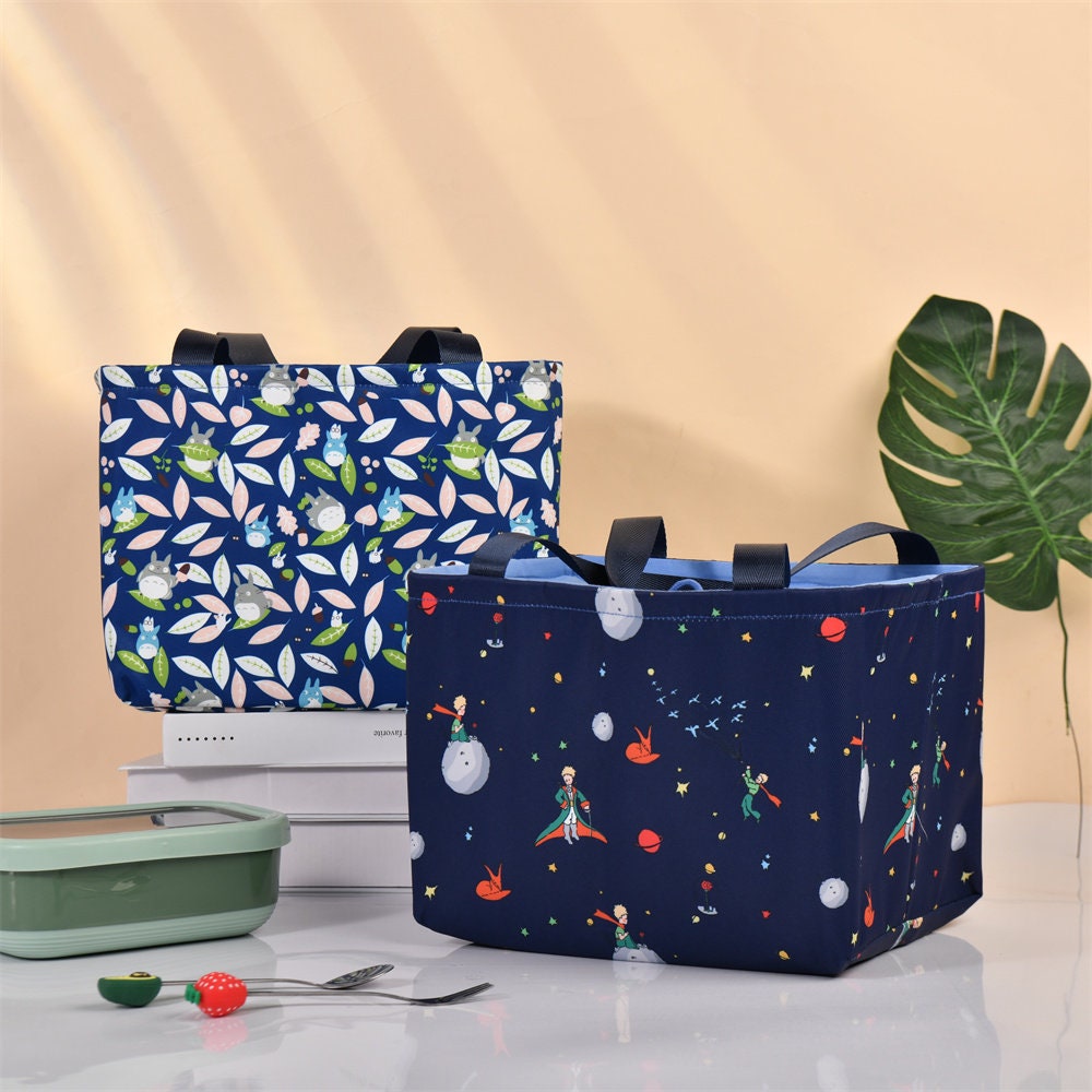 XL Totoro The Little Prince Gifts Insulated Lunch Bag