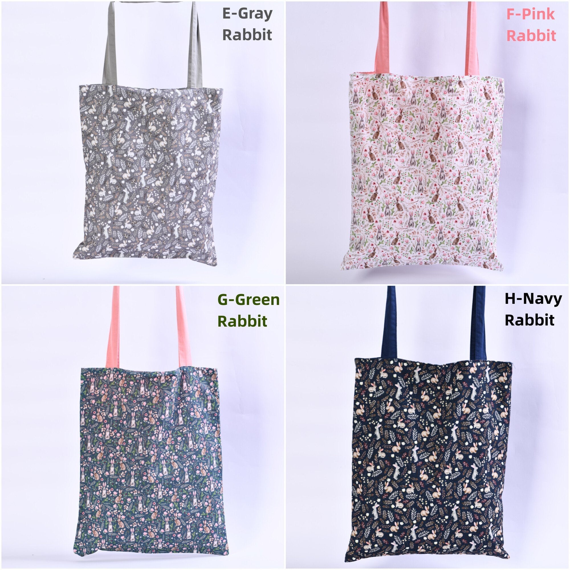 Handmade Soldier/Trojan Horse/Ballet Girl/Rabbit Tote Bag
