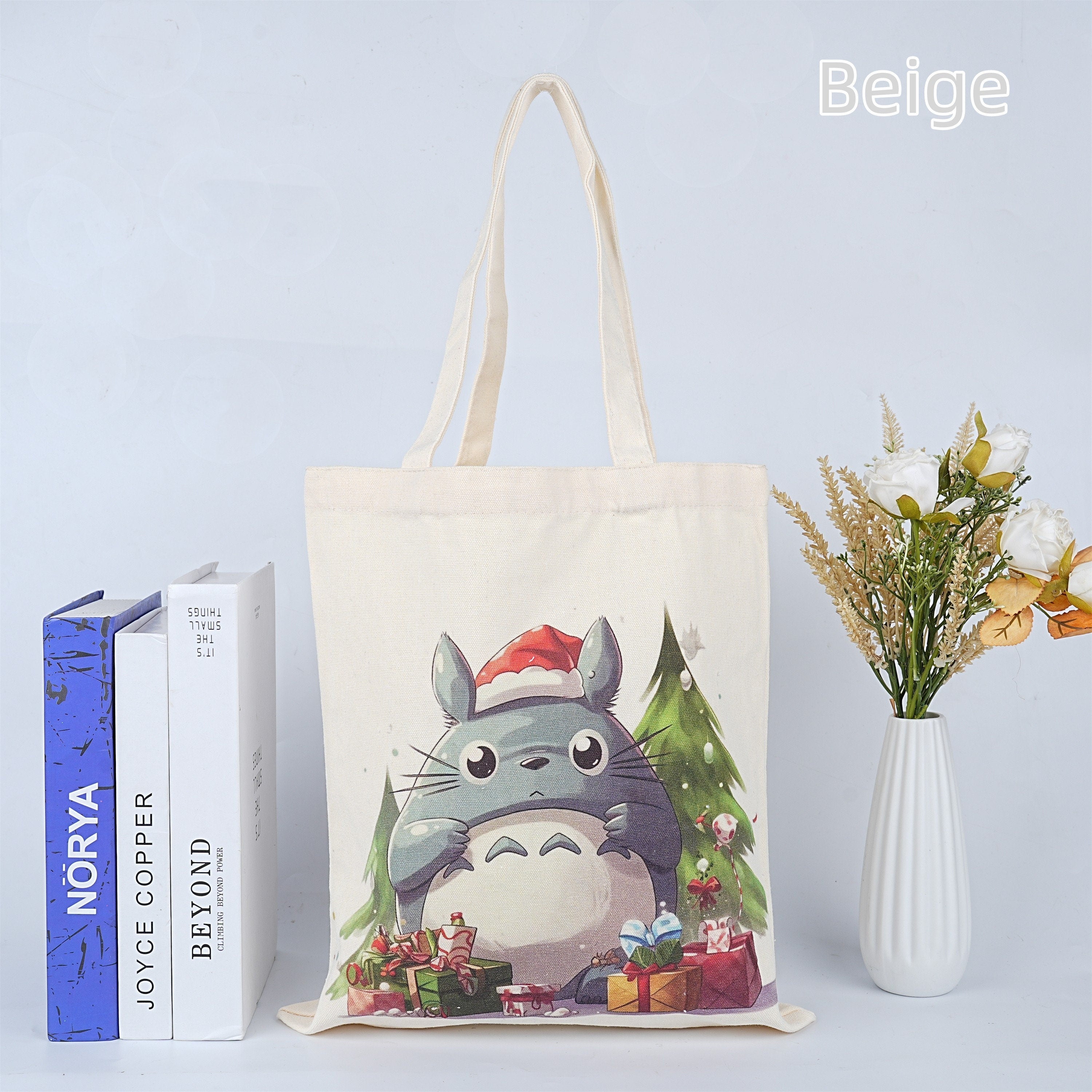 Handmade Totoro Gift Christmas Tote Bag