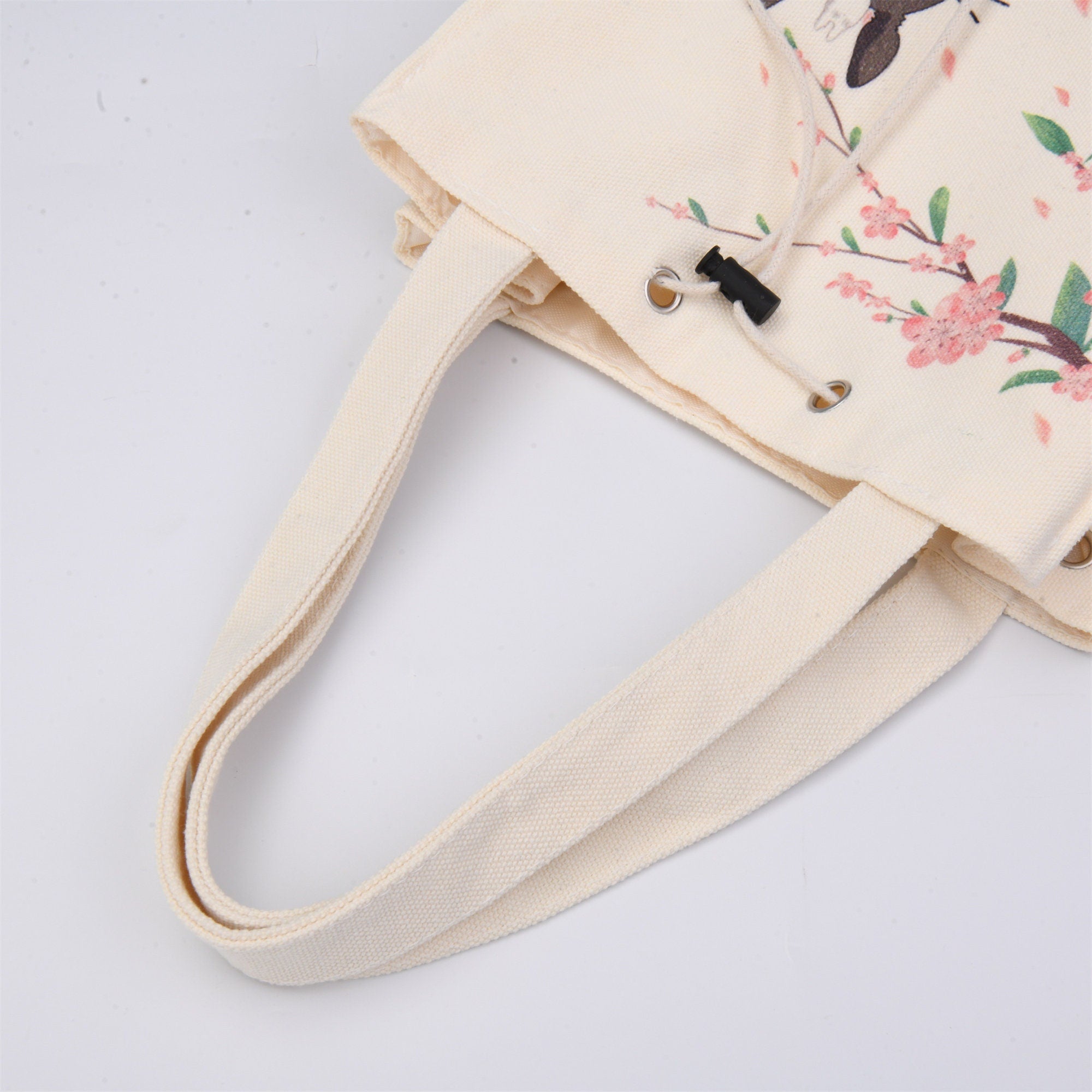 Handmade Kawaii Anime No Face Man/Totoro Tote Bag