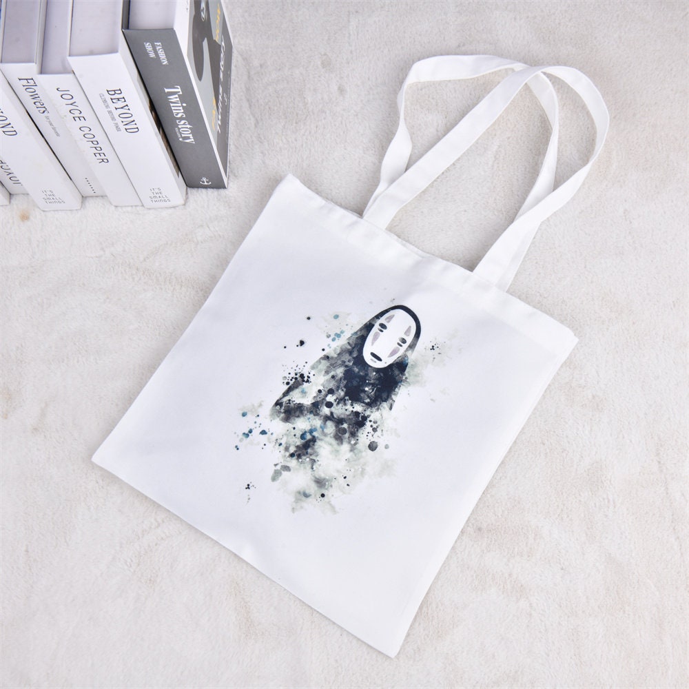 Spirited Away No Face Man Canvas Tote Bag
