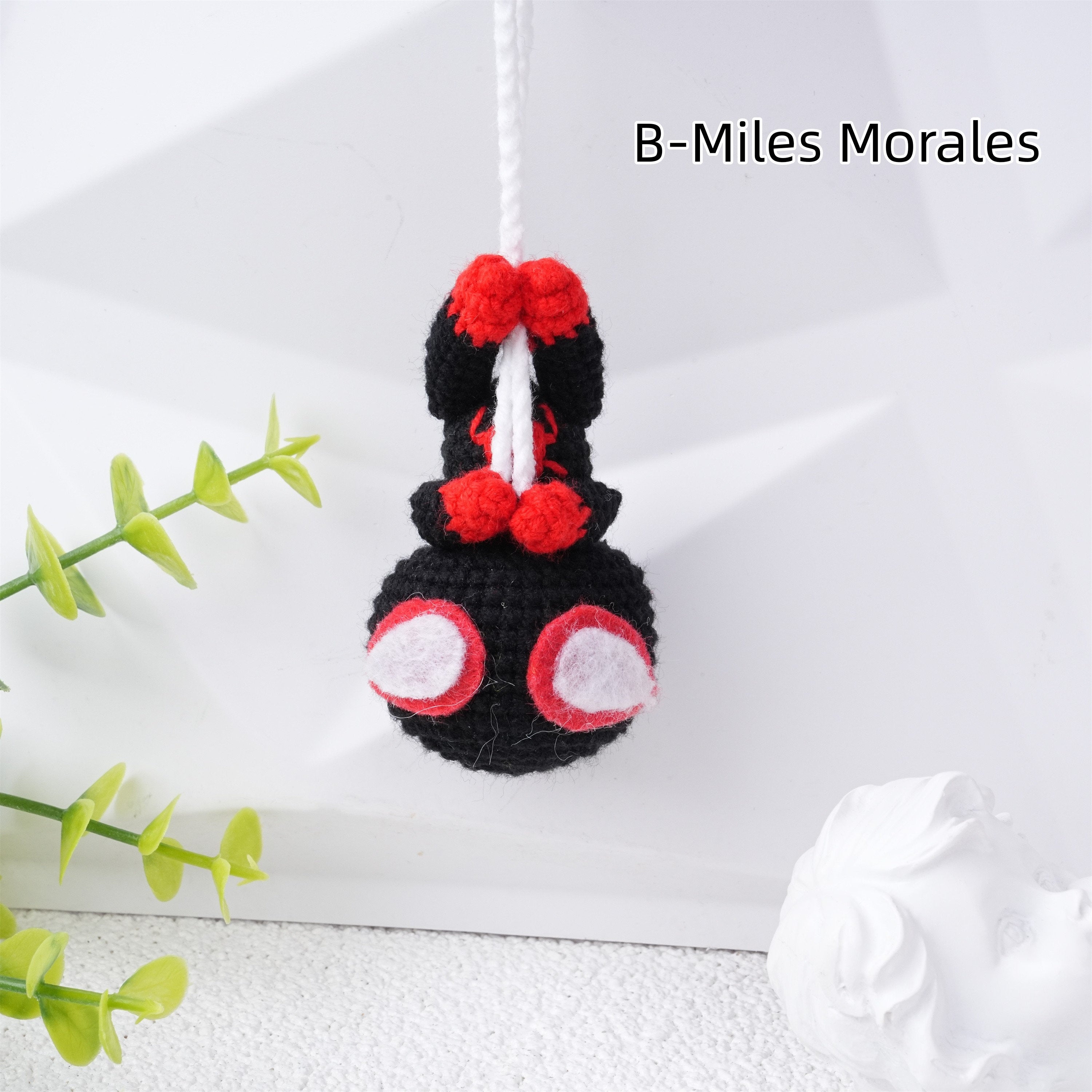 Handmade The Avengers Crochet Doll Car Pendant Oranment