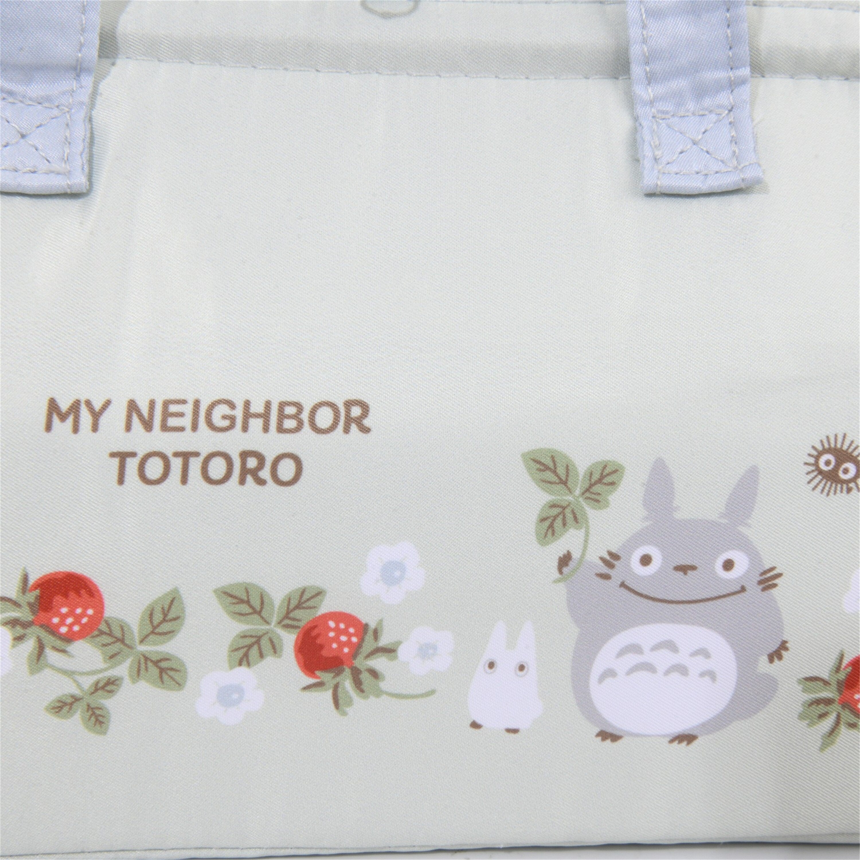 Handmade Totoro Pattern Waterproof Zipper Lunch Bag with Heat Insulated