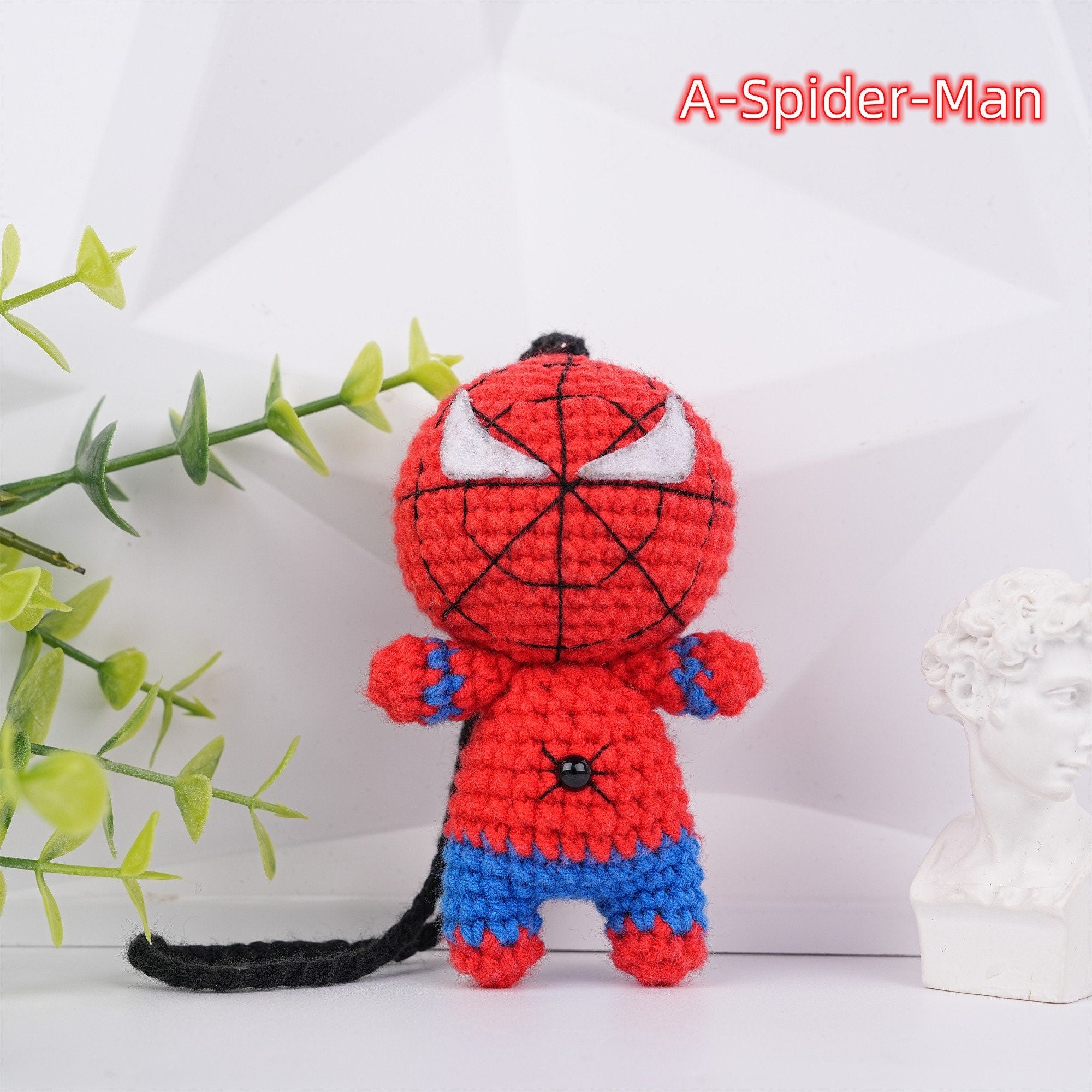Handmade Marvel Superhero Doll Car Pendant Oranment
