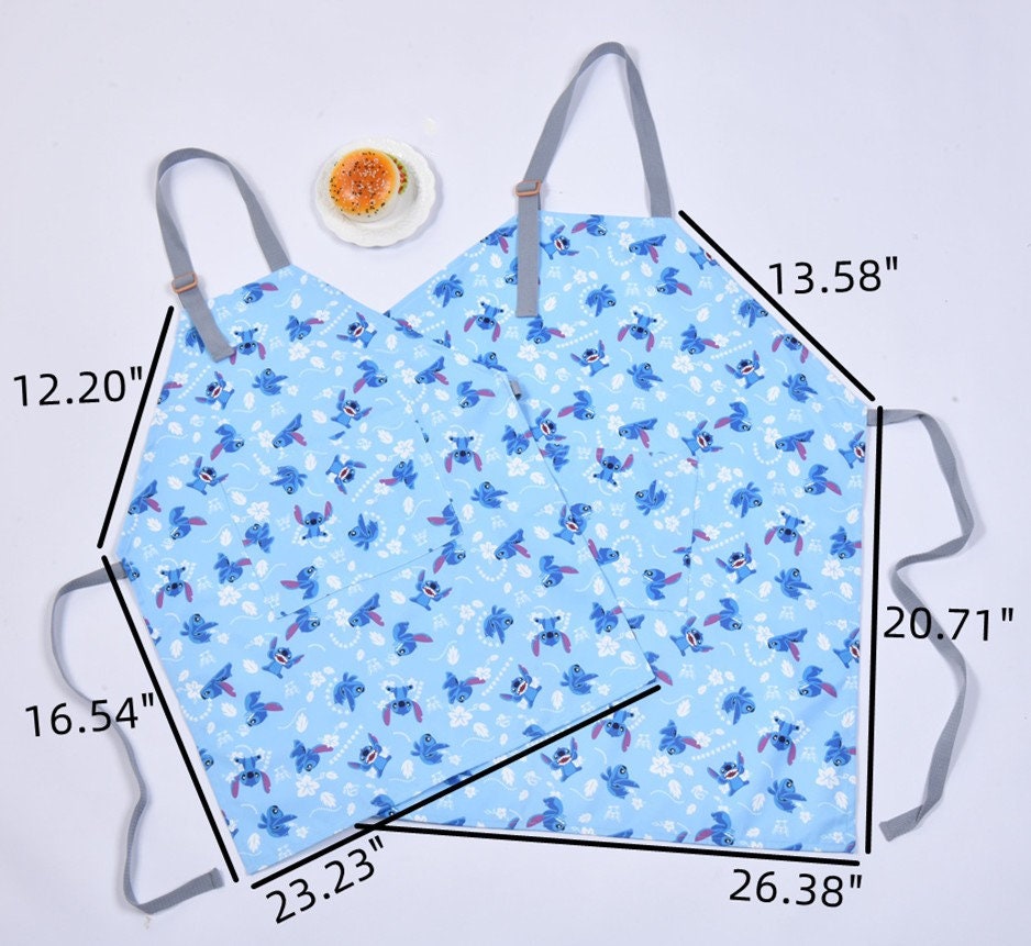 Cute Cartoon Handmade Cupcakes/Donut/Ice Cream Parent and Child Apron Set
