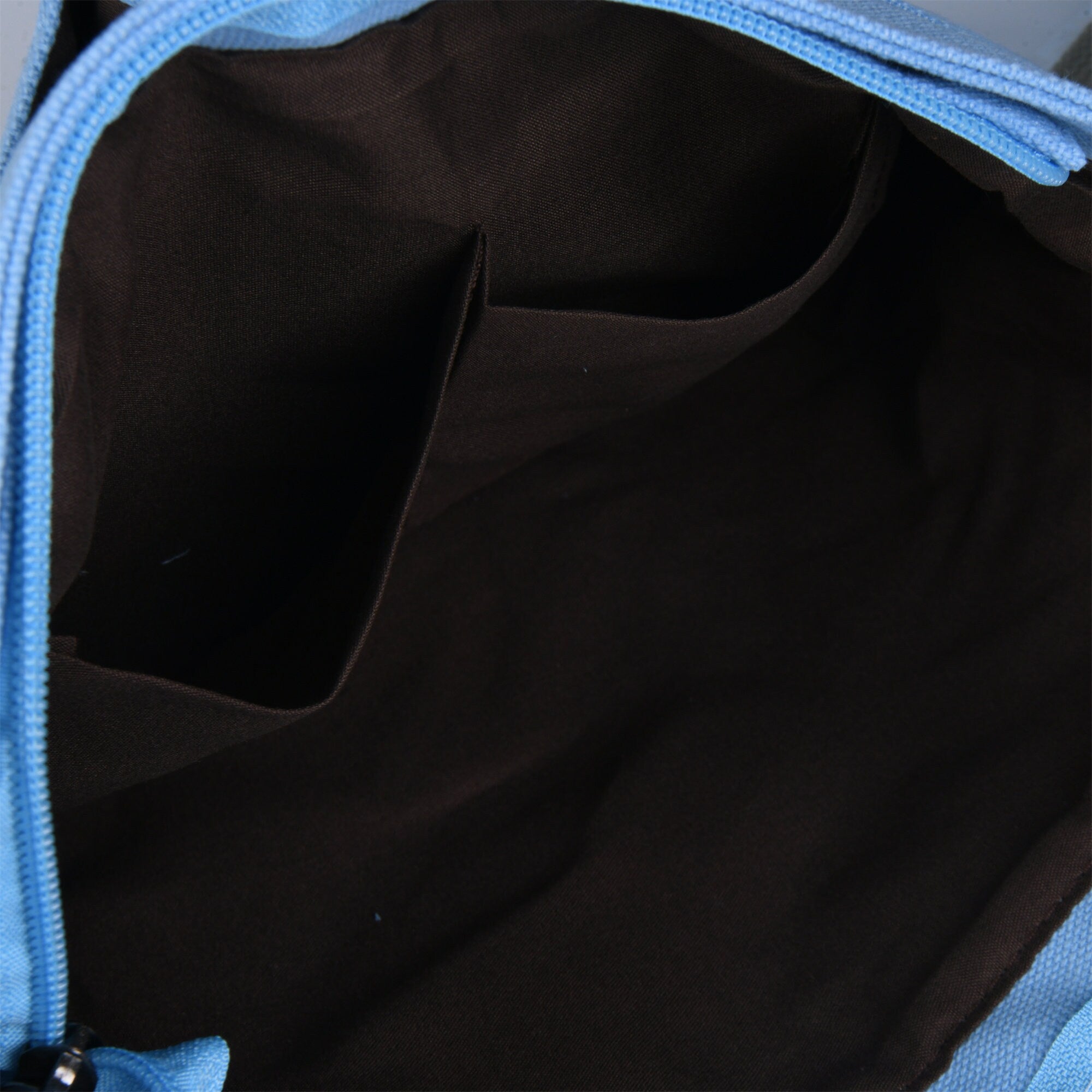 Blue Cartoon Totoro Clouds Canvas Crossbody Bag