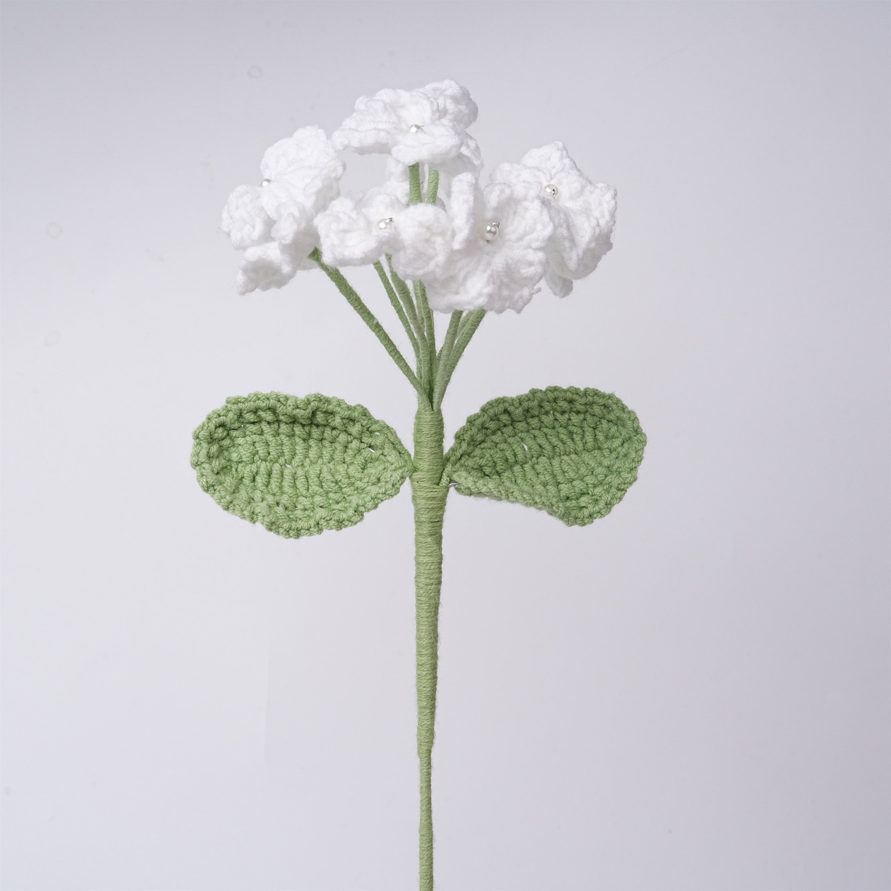 Handmade Knit Hydrangeas Flowers Crochet Bouquet