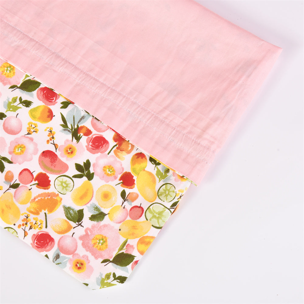 S/M/L Fruits And Flowers Drawstring Gift Bags