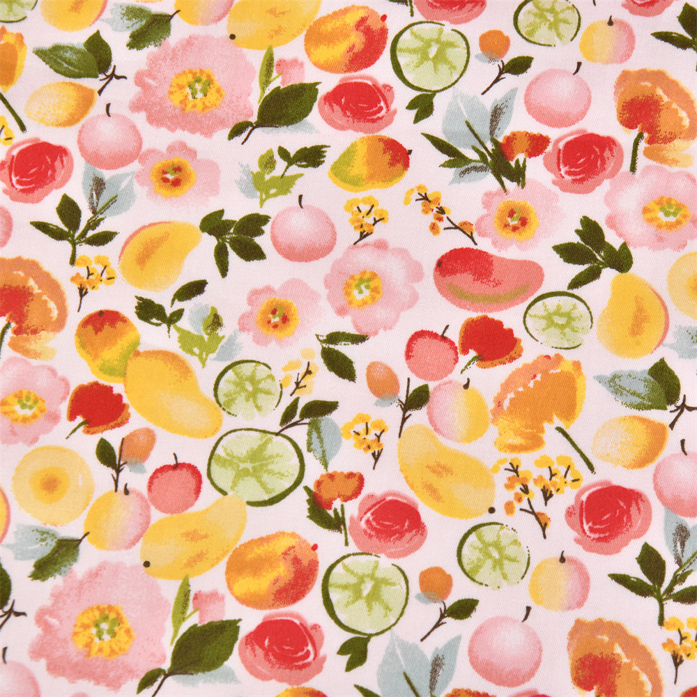 S/M/L Fruits And Flowers Drawstring Gift Bags