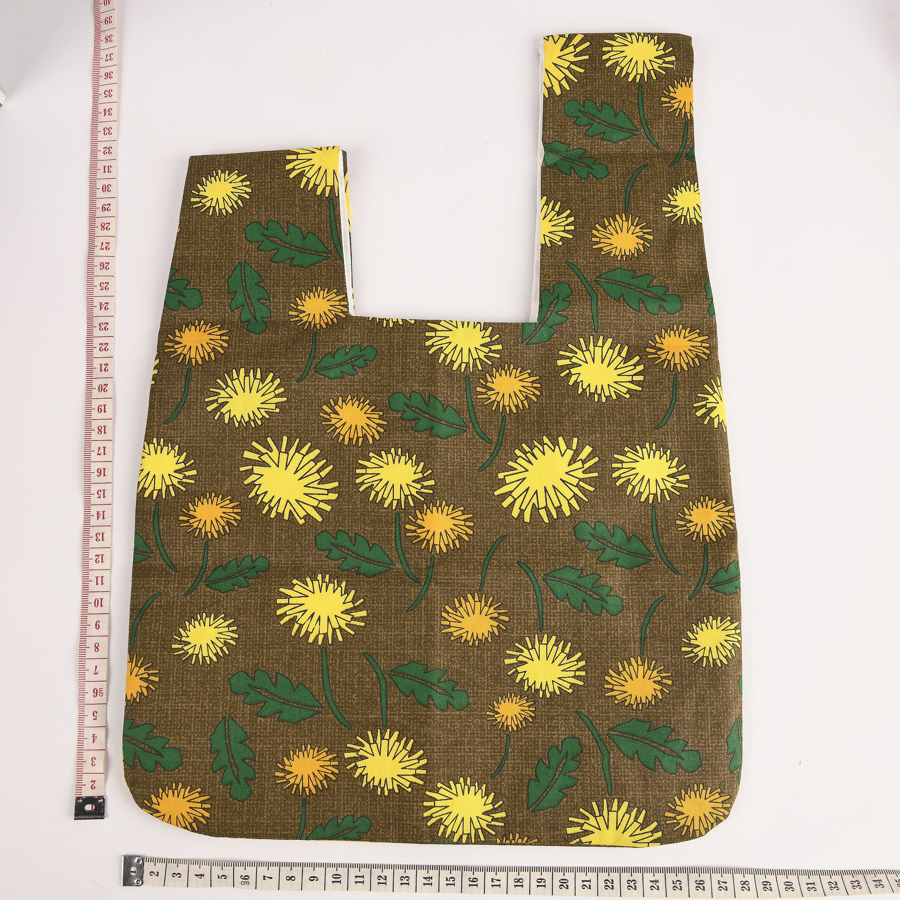 Sunflower in Brown Knot Bag, Summer Casual Daily Bag